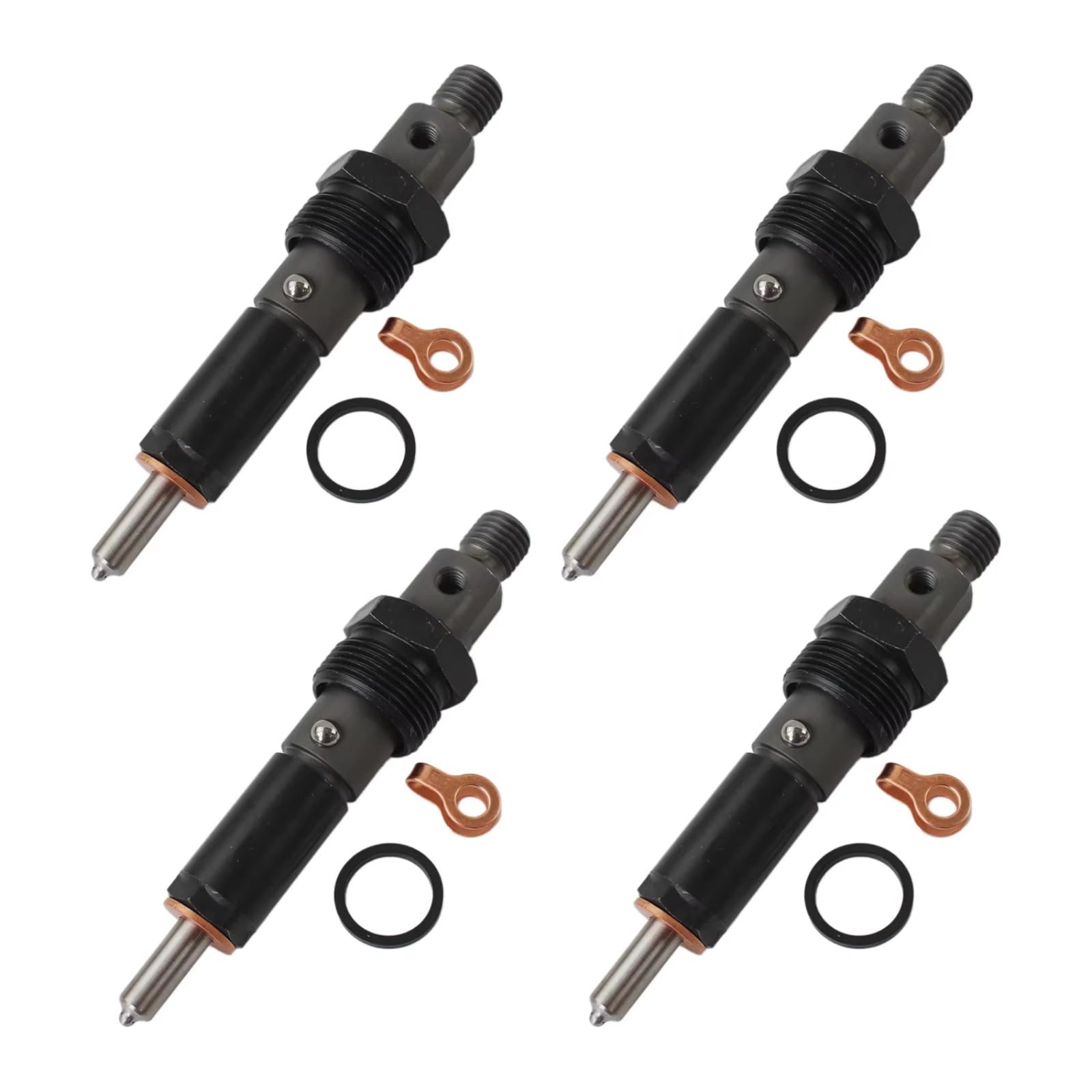 for Cummins 4BT 4BT3.9L 4BT5.9L 6BT 6BT3.9L 5.9L Engine 3909476 J909476 Car Engine Parts 4 X Fuel Injectors Fuel Injector
