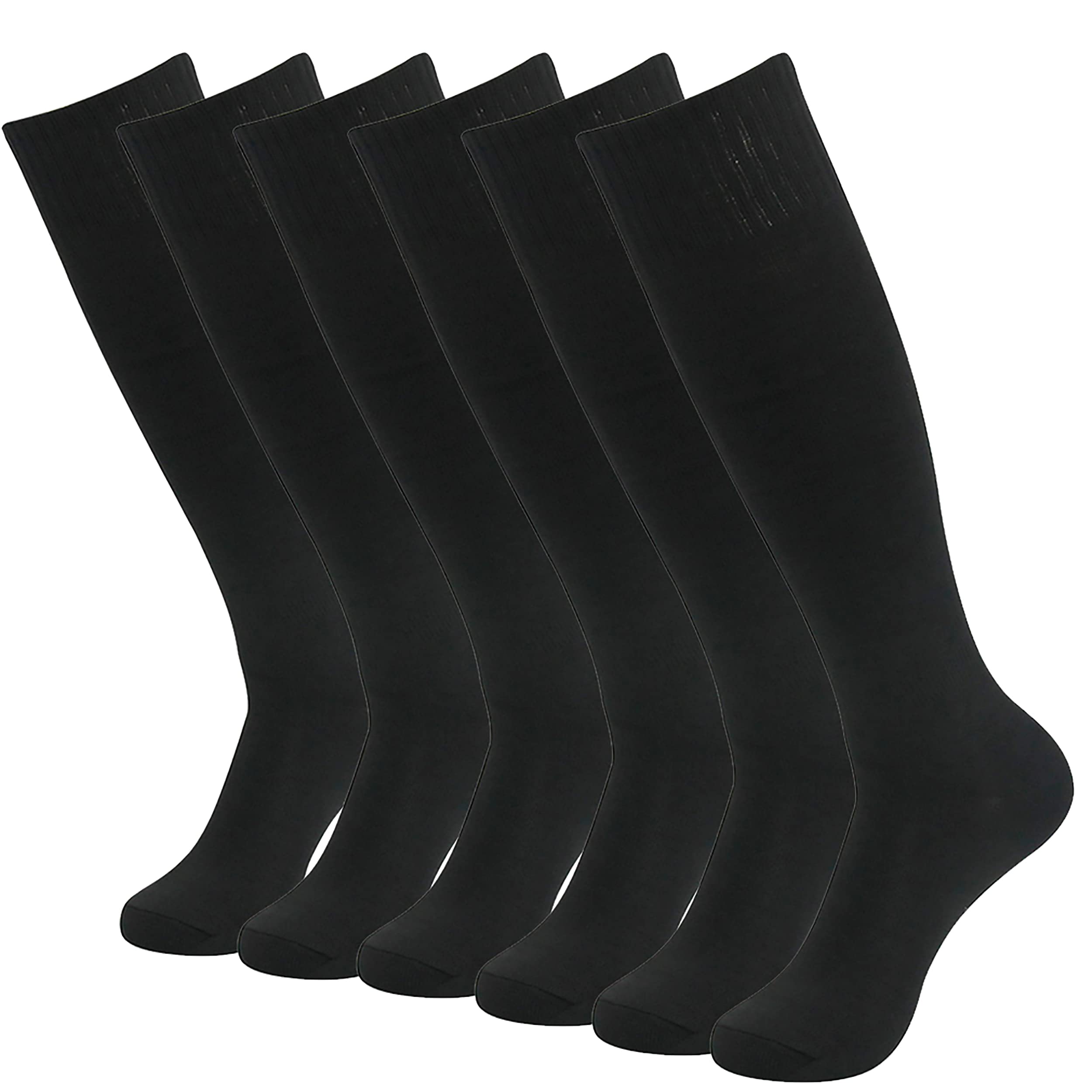 Soccer Socks Knee High for Baseball Softball Football 2/6/12 Pairs