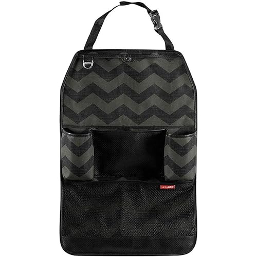 Skip Hop Back Seat Car Organizer, Style Driven, Black