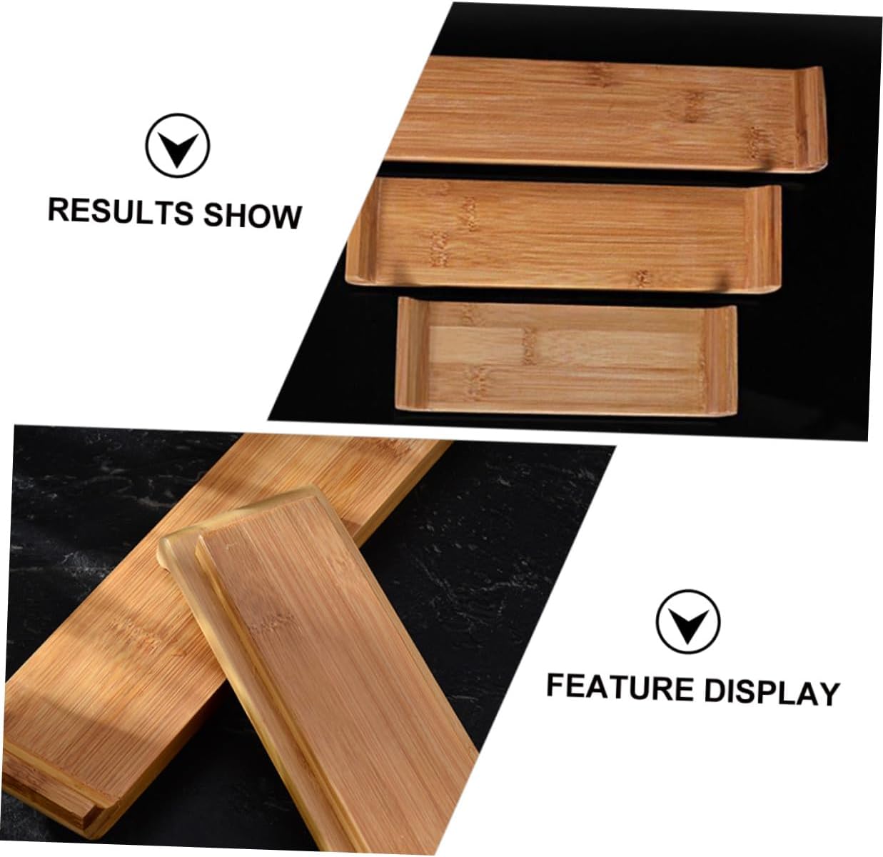 Wooden Sushi Tray Japanese Style Sashimi Dish for Nigiri and Maki Xmas