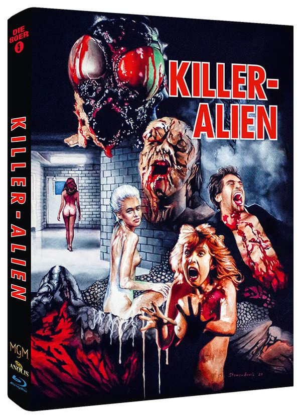 Killer-Alien (Breeders) - Mediabook / Limitiert auf 400 Stück / Cover C - PHANTASTISCHE FILMKLASSIKER FOLGE NR. 13 (+ DVD) [Blu-ray]