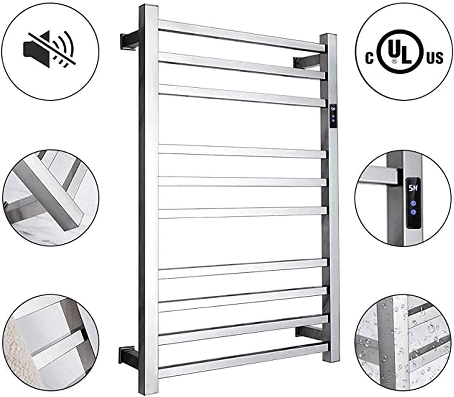 Buy Electric Towel Warmer, Luxury Towel Warmer, Wall Mounted Electric