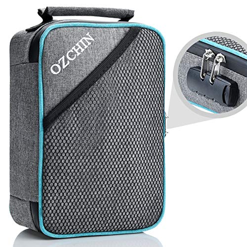 Smell Proof Bag with Combination Lock Odor Proof Stash Case Container for Herbs