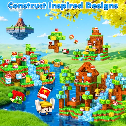 Costruzioni Magnetiche per Bambini - Blocchi Magnetici - Magneti Bambini - Giochi per Bambini Giochi Montessori 3 4 5 6 7 8 Anni - Halloween Regalo di Pasqua e Compleanno per Ragazzi e Ragazze - Lego - Immagine 1