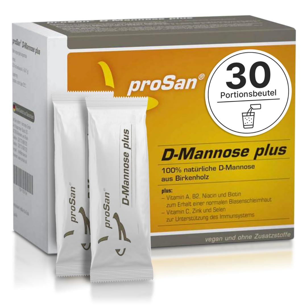 proSan D-Mannose plus (Monatspackung: 30 Sticks)