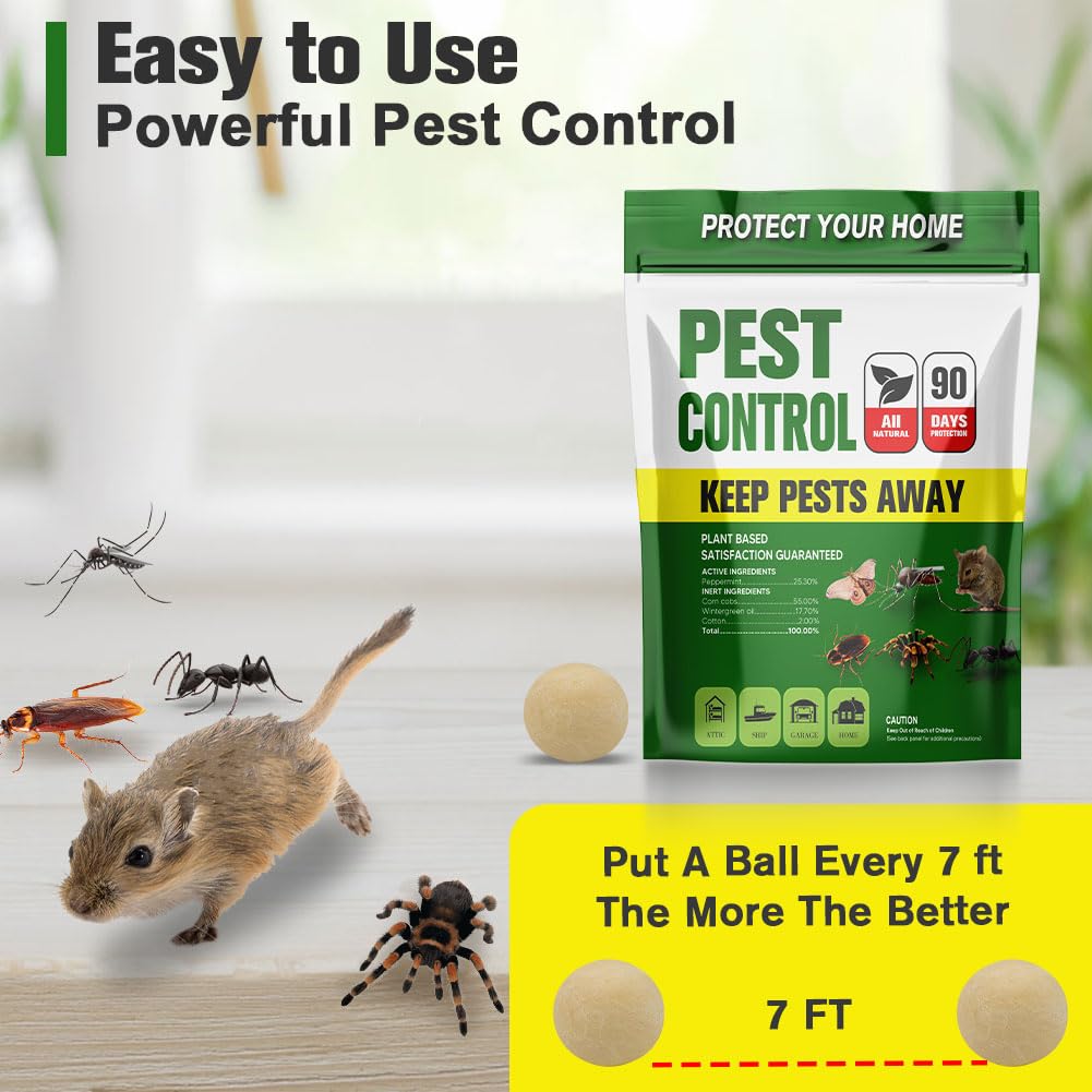 Repellente Topi, Dissuasore per Topi, Repellente Zanzare, Anti Scarafaggi, Repellente Ragni, Anti Formiche, Alternativa Ultrasuoni per Topi 8P