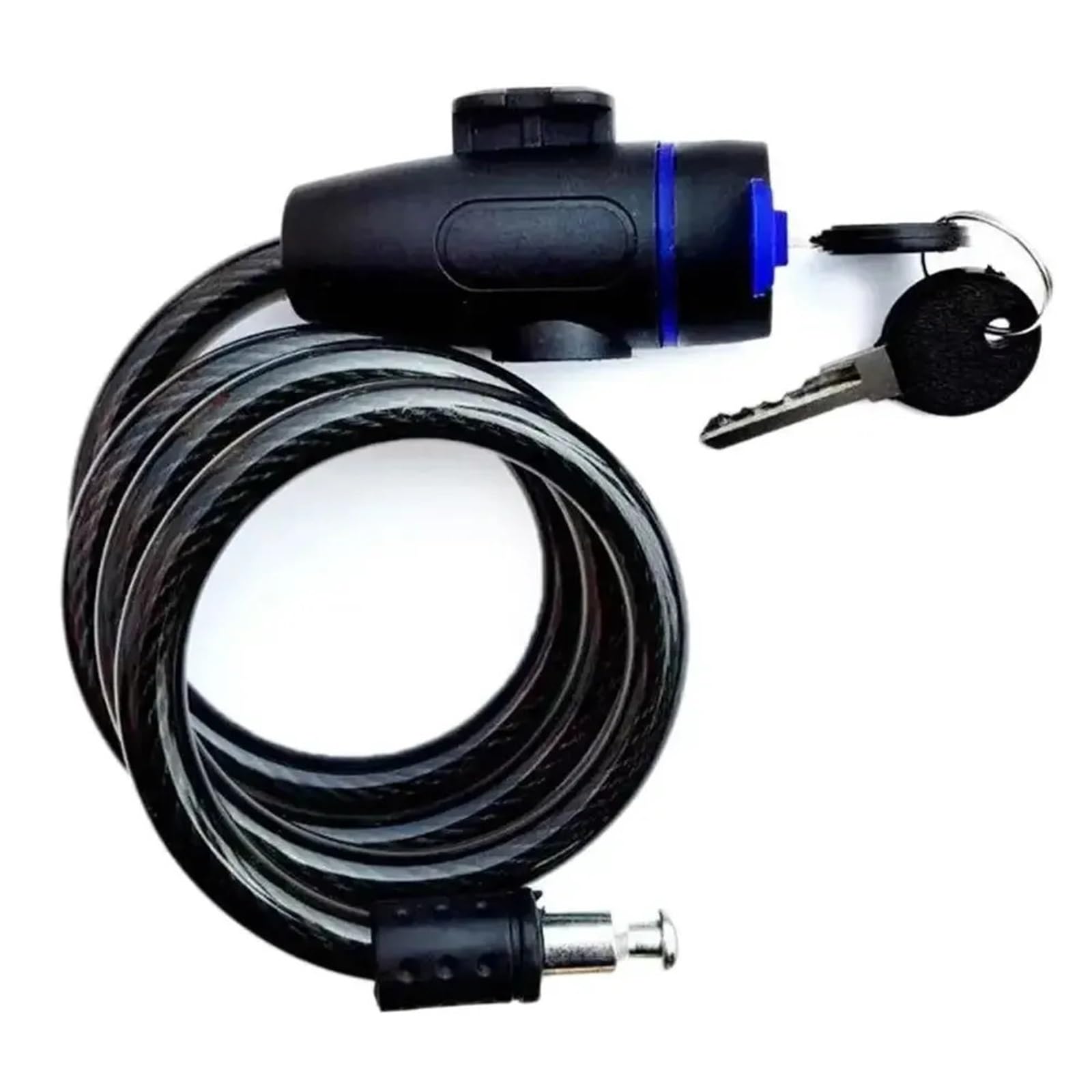 Handlebar Lock,Brake Throttle Lock Heavy Duty Motorcycle Chain Lock Metal Anti Theft with 2 Keys for Maximum Security