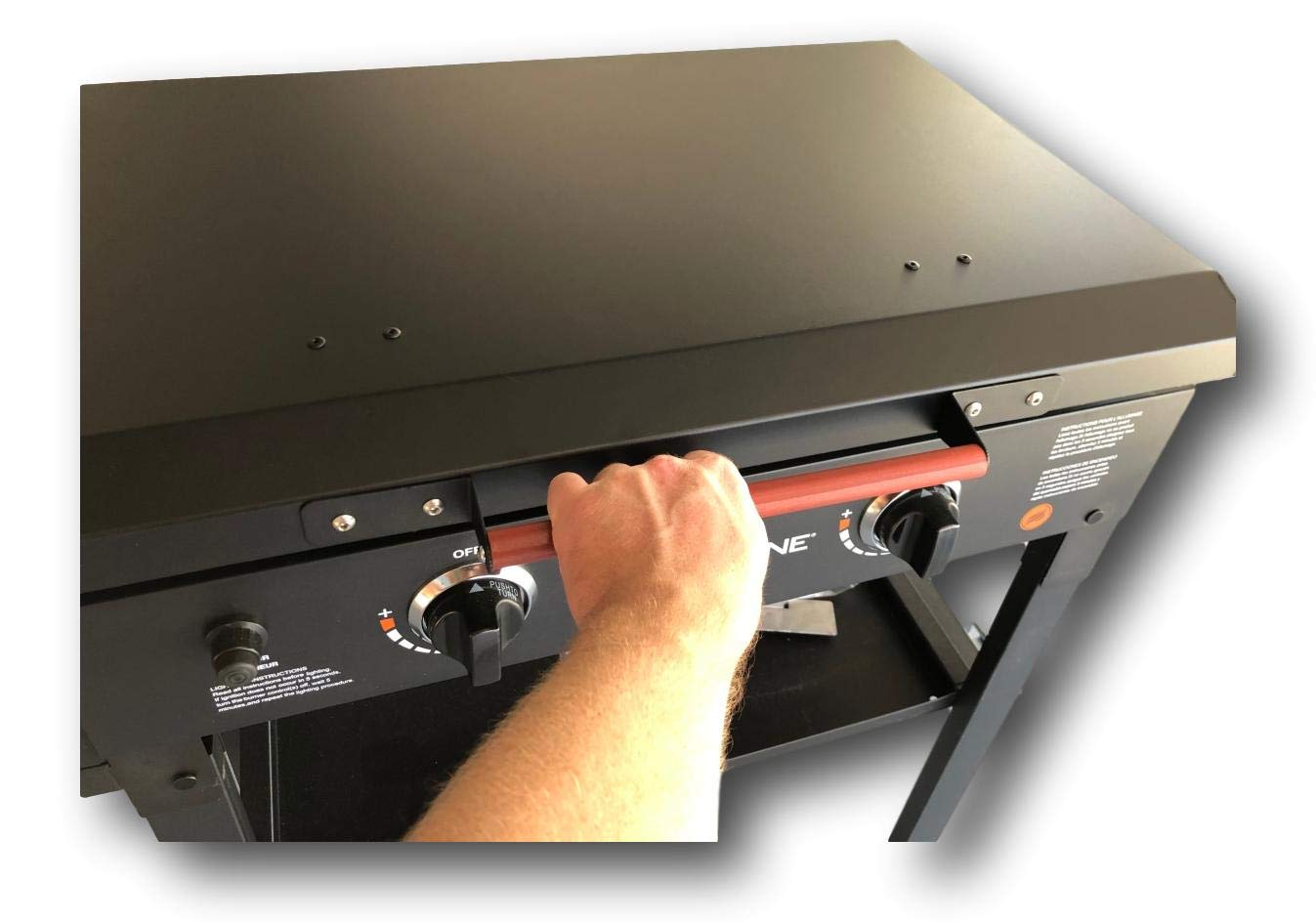 UTV GIANT Griddle Lid Cover fits 28in Blackstone Griddle, Powder Coated