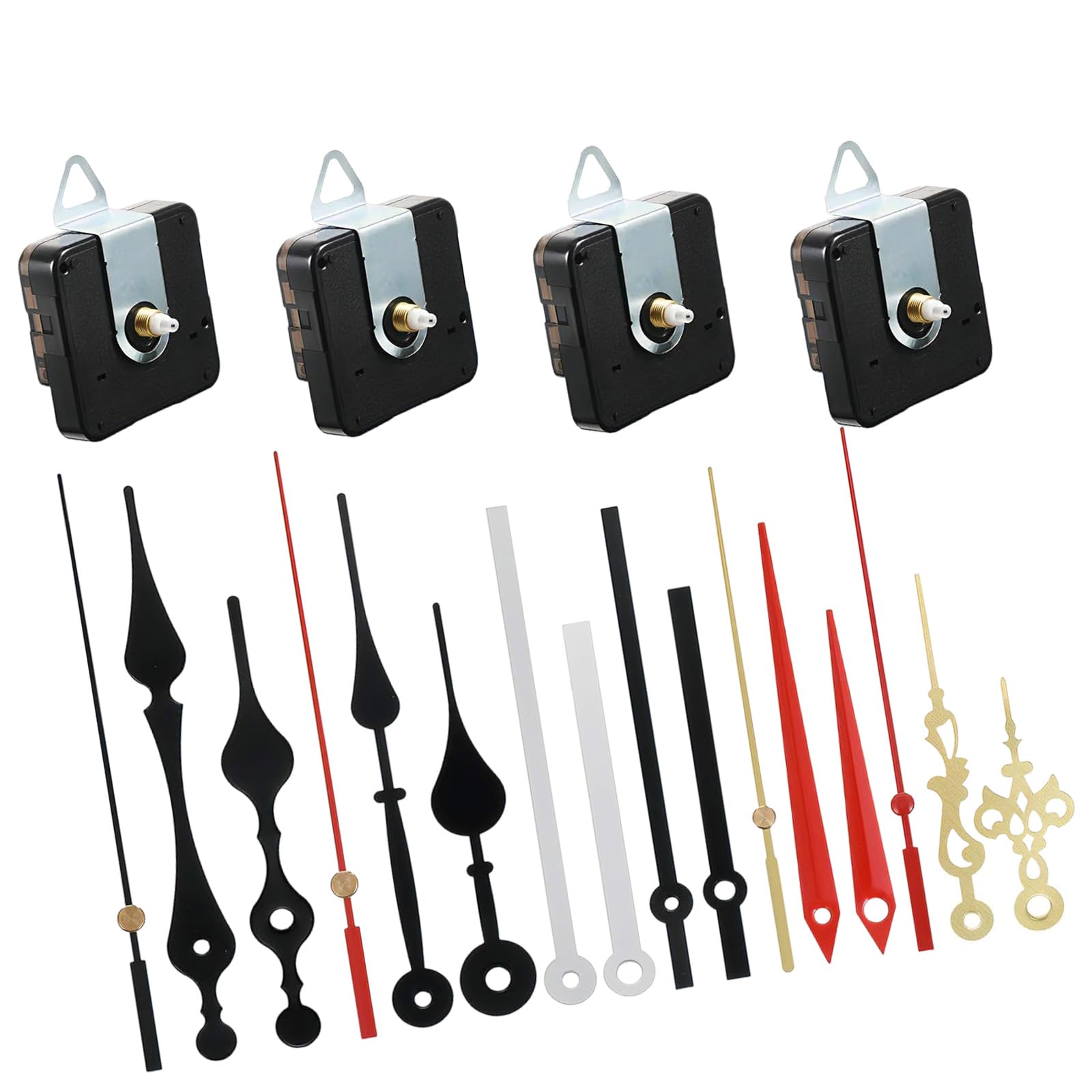 Tsophreniq Quartzs Clock Mechanism Set, Wall Mechanisms Battery Operated Replacement, Movement Parts Diys Repair Parts Mechanism Set