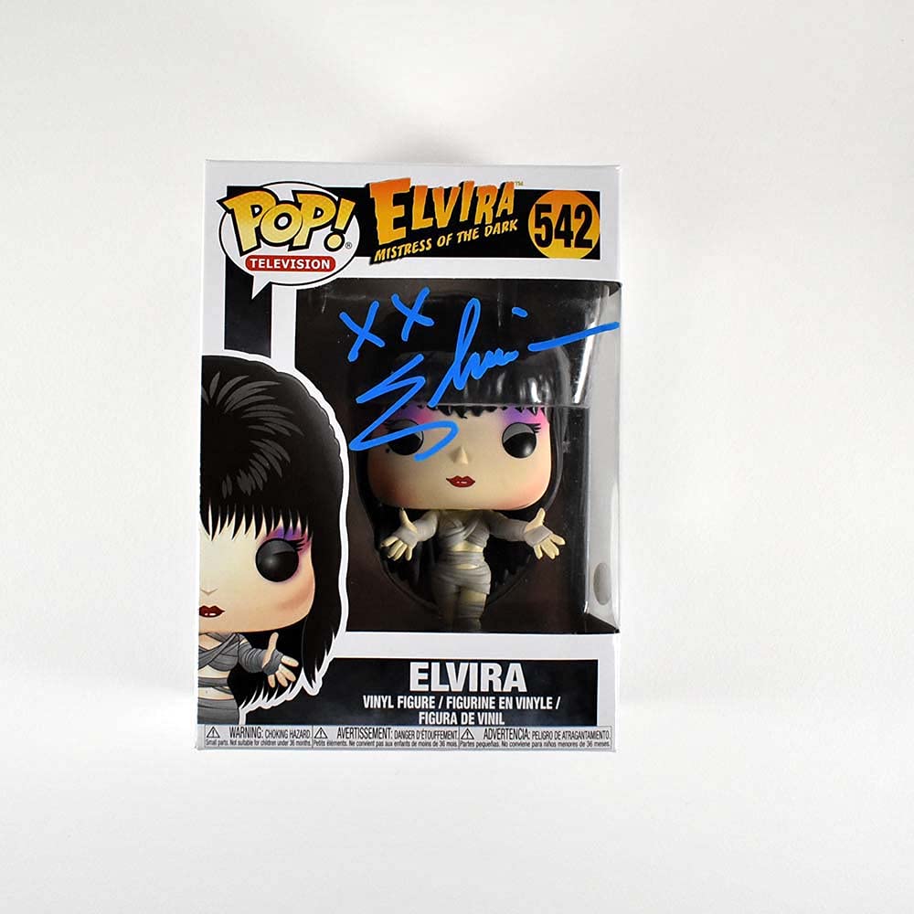 Elvira Signed Funko Pop 542 Certified Authentic JSA COA AFTAL