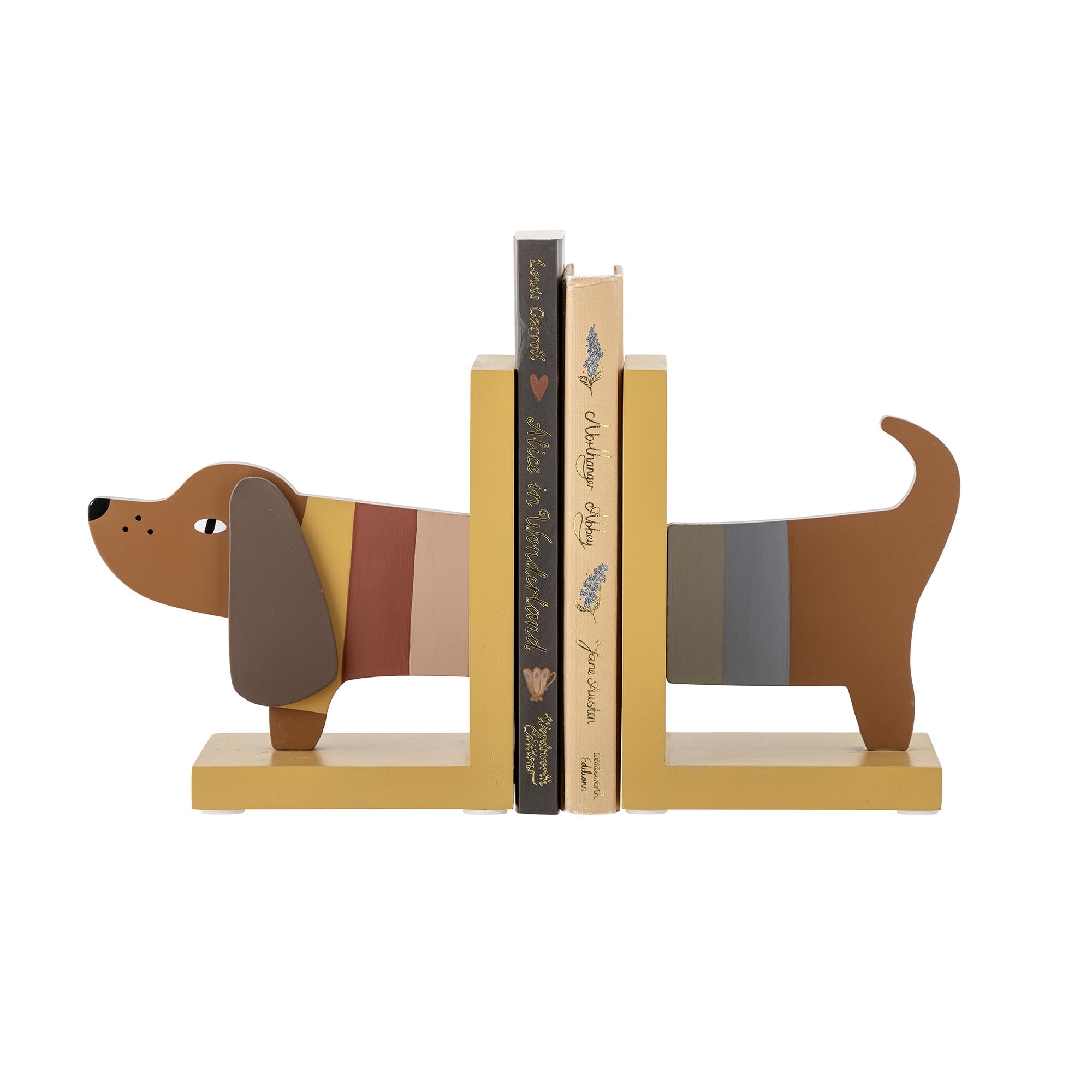 Bloominville 82054447 Charlie - Sujetalibros (tamaño pequeño, 12,5 x 15,5 x 15 cm), diseño de Perro Salchicha