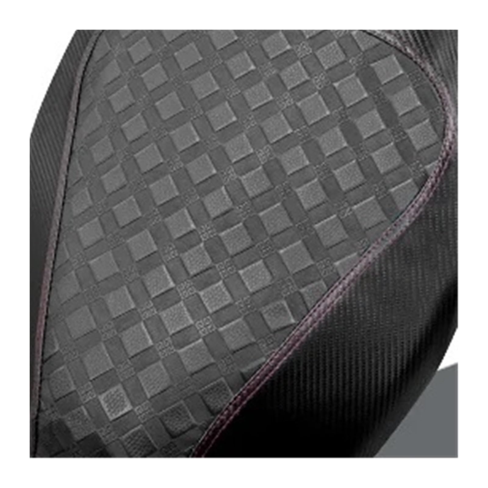 Coprisedili per moto Fodera per cuscino del sedile per moto, pelle per, impermeabile, resistente al sole, ai graffi(Heise)