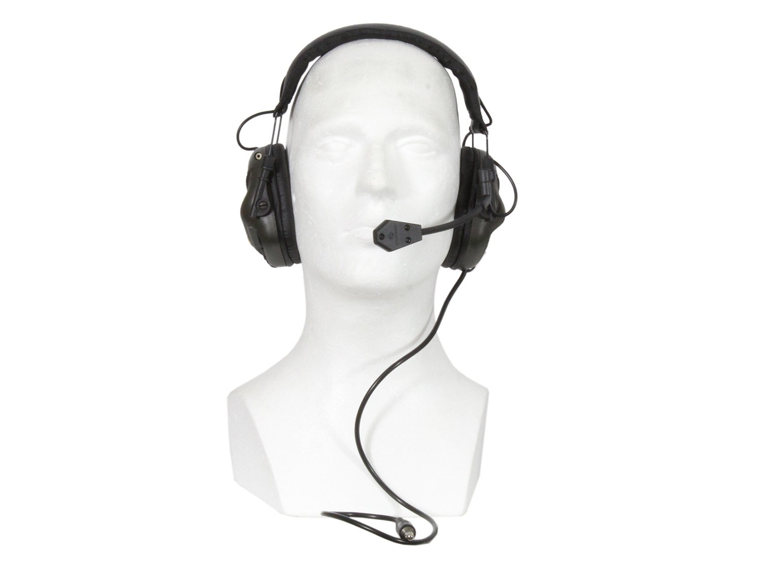 Earmor Casque universel à arceau M32 avec isolation acoustique NRR 22, entièrement réglable - Olive [M32-FG]