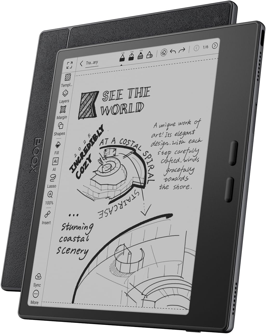 BOOX Go Color 7 電子書籍リーダー 楽天市場】【7インチ】BOOX Go Color 7 物理ボタン付き カラー電子書籍