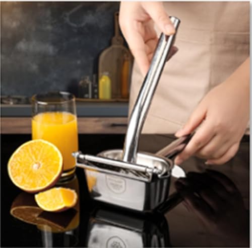 Miniatura 7 de Exprimidor grande del limón, 304 exprimidor de cítricos del acero inoxidable, Juicer manual resistente para los cítricos, naranja, limón y otras