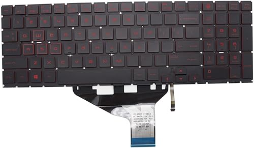 Nuevo teclado de repuesto para HP Omen 15-DC 15-DH 15-DC1018ca 15-DC1008ca DC-0108TX 15-DC0087nr 15-DC0020NR 15-dc0001tx 15-dc0000 15-dc2000