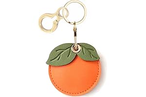 Protective and Stylish AirTag Keychain Case - Compatible with Apple AirTag