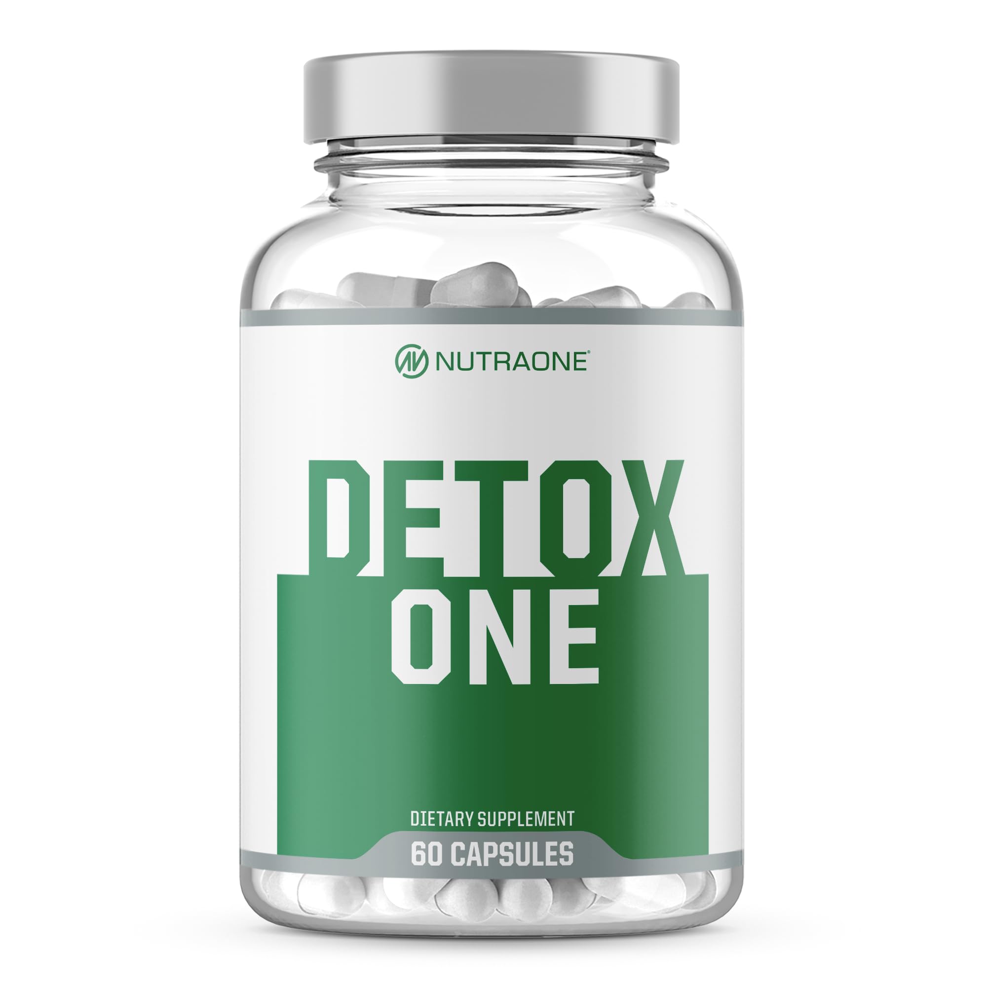 NutraOne DetoxOne 30 Day Extra Strength Detox Cleanse Supports Healthy Digestive Function And Weight Loss| Promotes Detoxification, Increases Energy & Improves Nutrient Absorption*