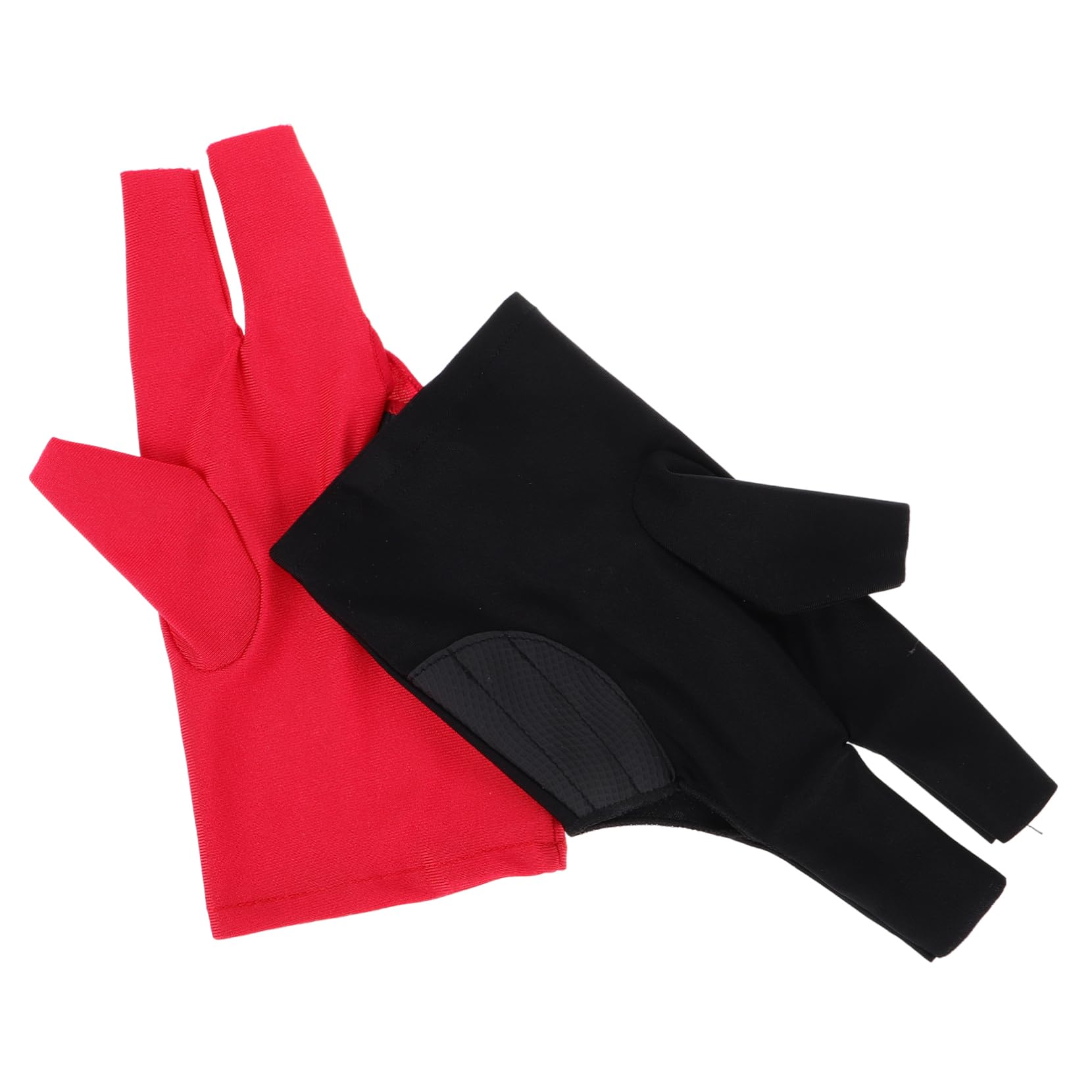 Sosoport Billiards Gloves for Men Left Hand Pool Gloves Three Fingers Stylish and Sport Accessory