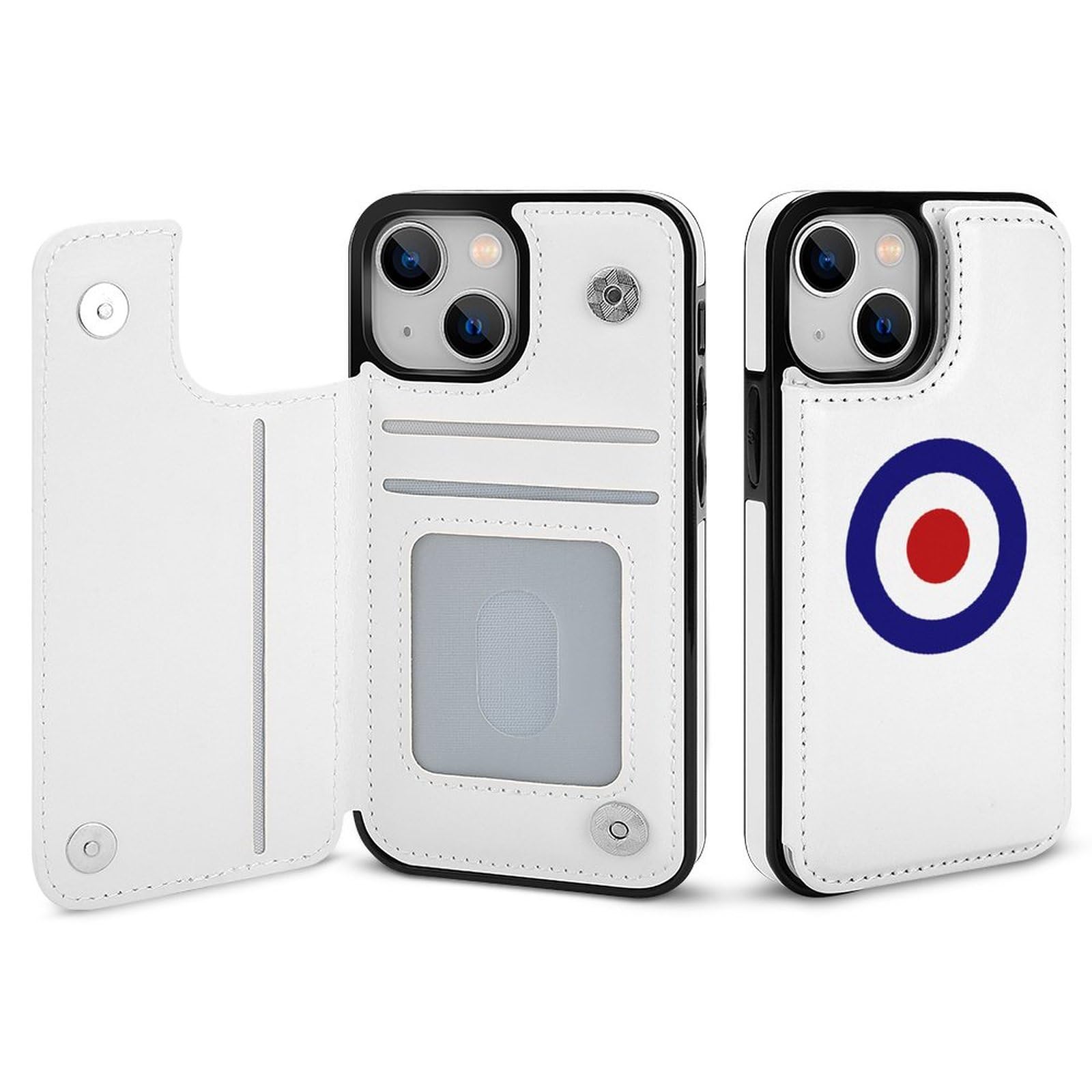 Amazon.co.jp: ターゲットマーク iPhone 14 ケース 背面カード収納