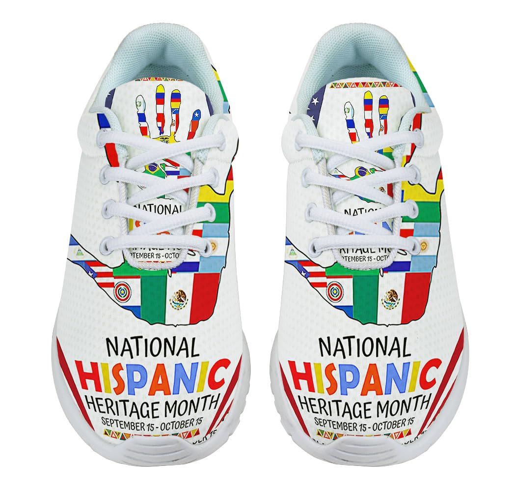 National Hispanic Heritage Month Shoes for Women Men Trail Running Casual Fashion Sneakers Slip-on Tennis Shoes
