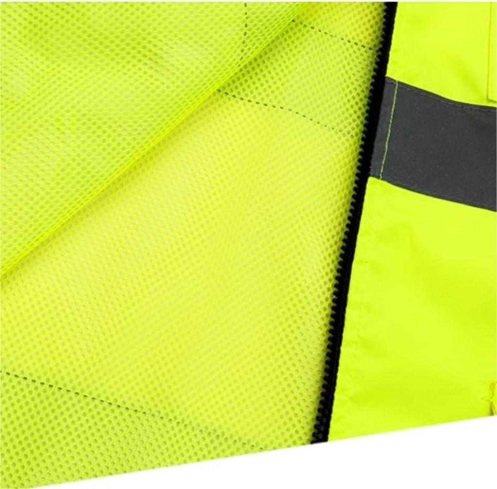 Chaleco Reflectante Chaleco Reflectante For Correr De Noche De Invierno, Chaleco De Seguridad For Obra De Tráfico Chaleco de Trabajo(XL)