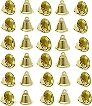 Bell, For Christmas Crafts, Gold, Pack of 30, Diameter 0.6 inches (16 mm), Tin Bell, Christmas Tree, Decorative, Crafts, Bell, Collar, Accessories, Strap, Small Items, Birthday, Gift, Gift