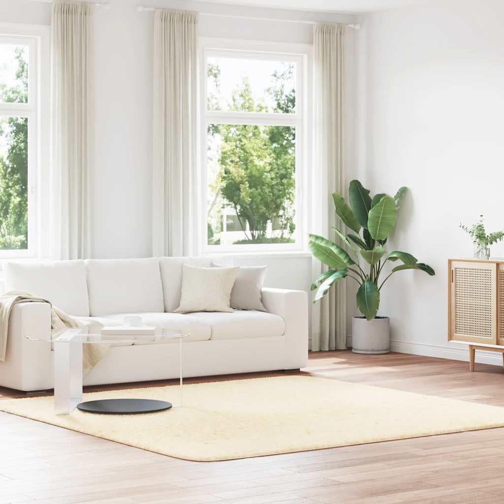 Tapis à poils longs antidérapant NAVARRA résout vos problèmes de sol froid