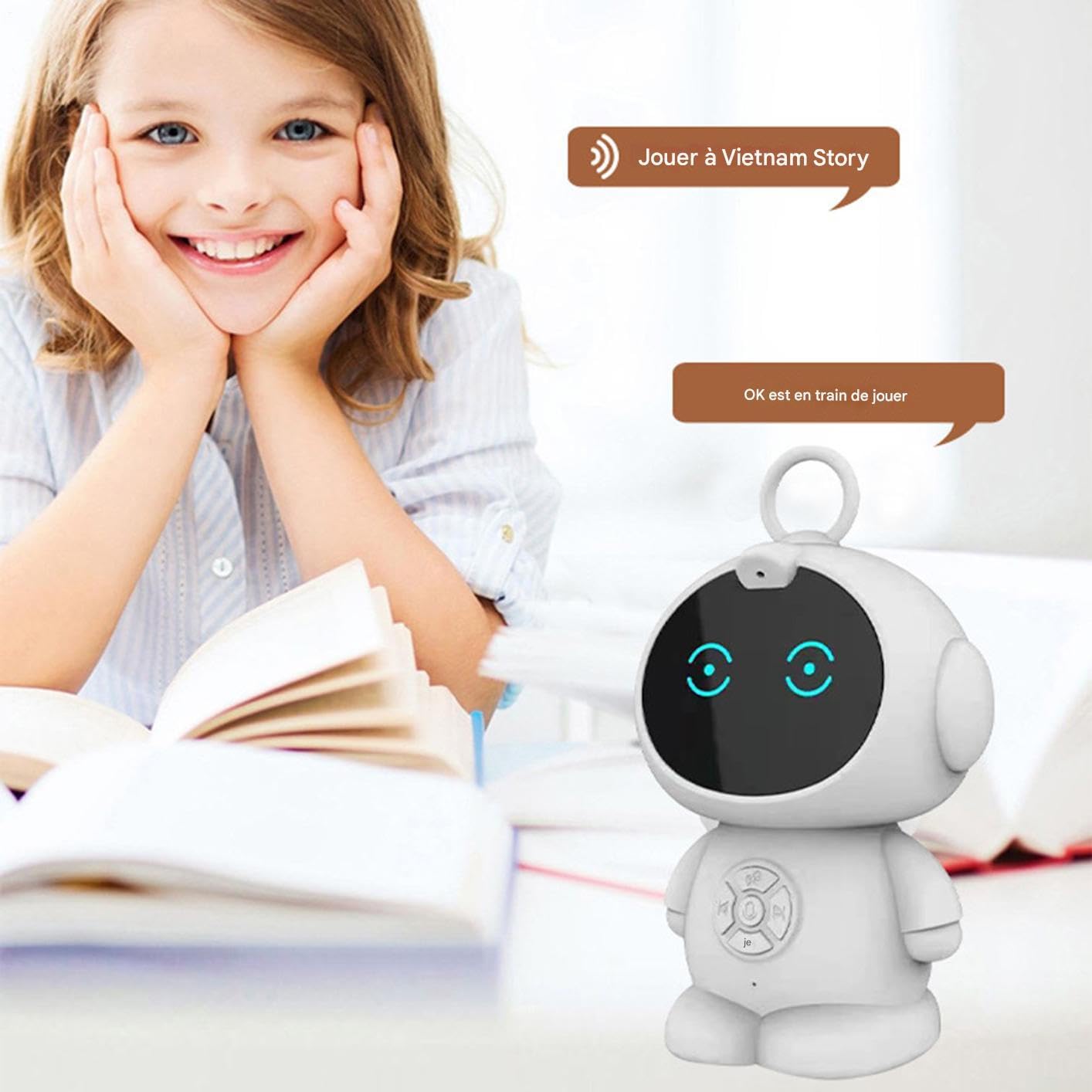 Juguetes de Inteligencia Artificial Máquina Interactiva Y Segura Con Juego