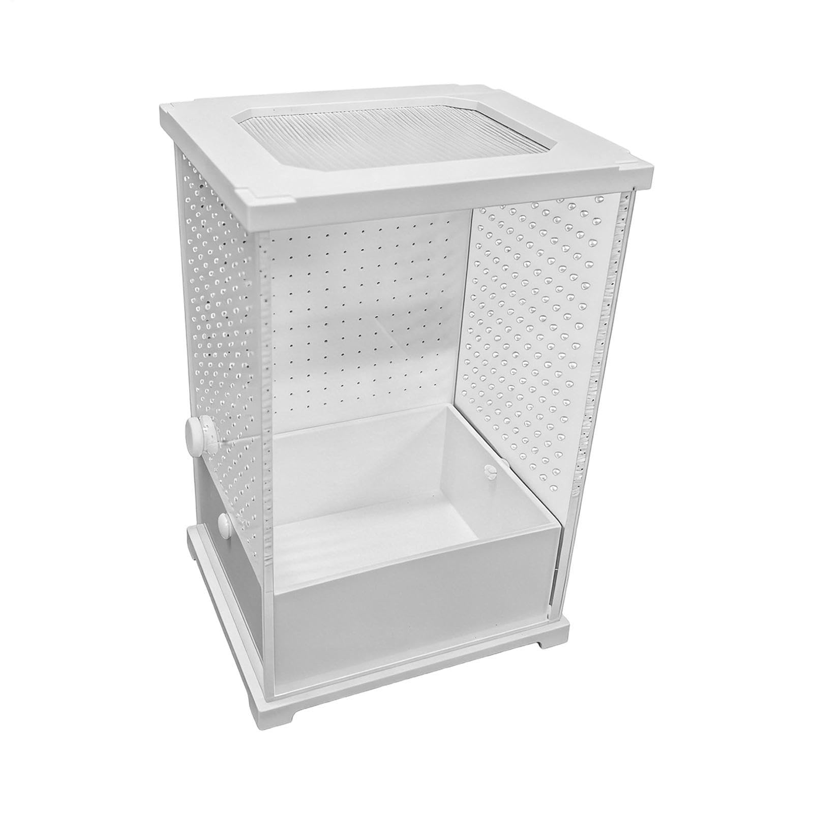 Gabbia Mantide Religiosa 20 Cm - Habitat Acrilico - Box Trasparente Rettili Per Nidificazione Allevamento Alimentazione Osservazione - Piccoli Insetti Animali Da Compagnia Hobbistica
