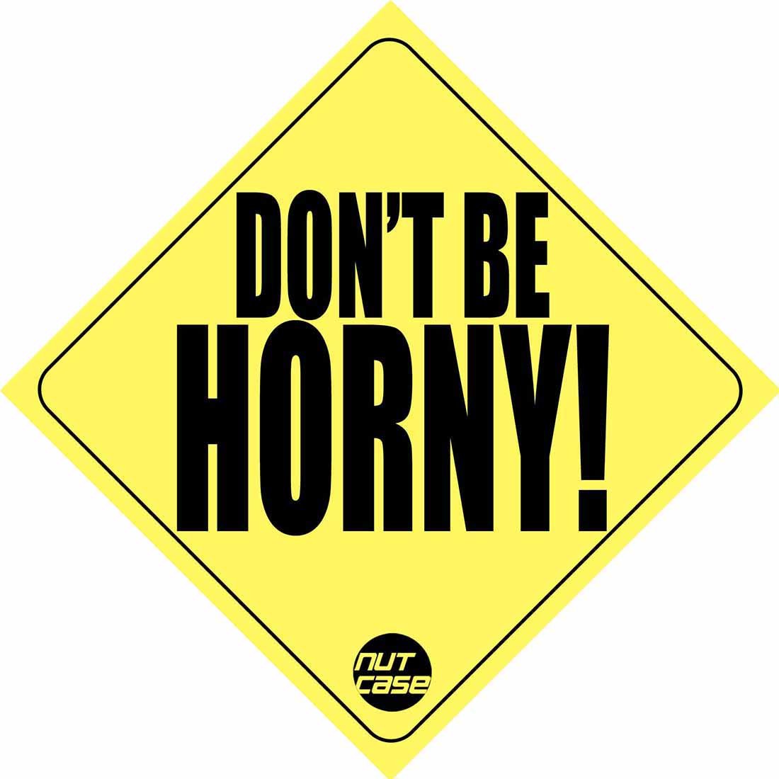 Nutcase Car Vehicle Window Sign Decal Bumper Outside Stickers