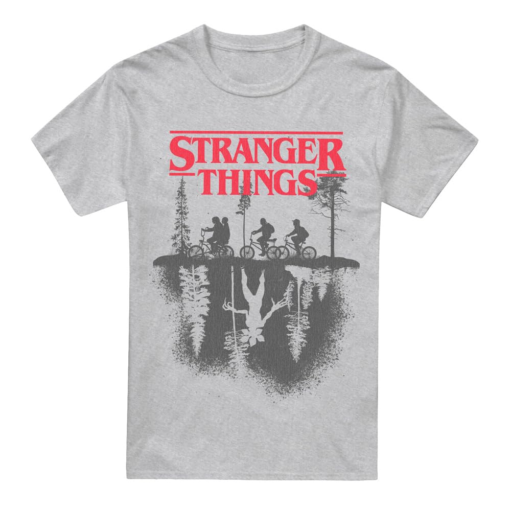 Forest  Men's  Silhouette  Logo T-Shirt At, Football by Stranger Things in Size 2XL, Sports Direct