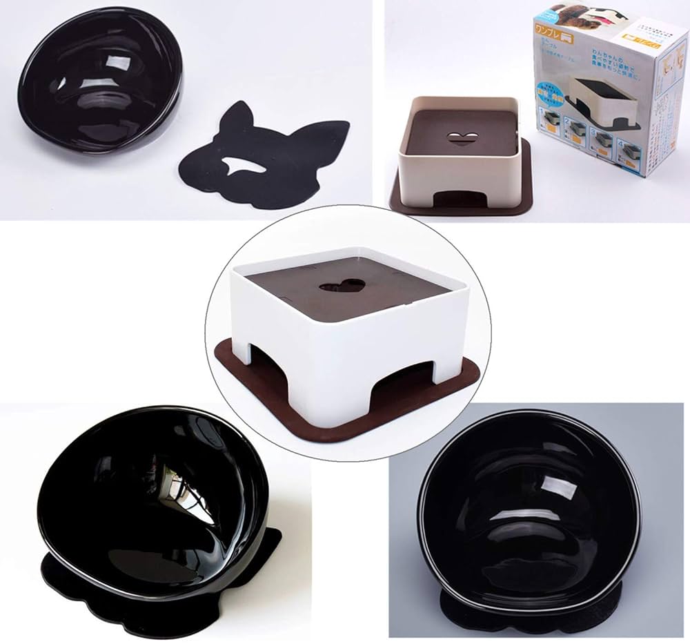 Amazon.com : JYHY Bulldog Bowl Ceramic Dog Food Bowl - Dog