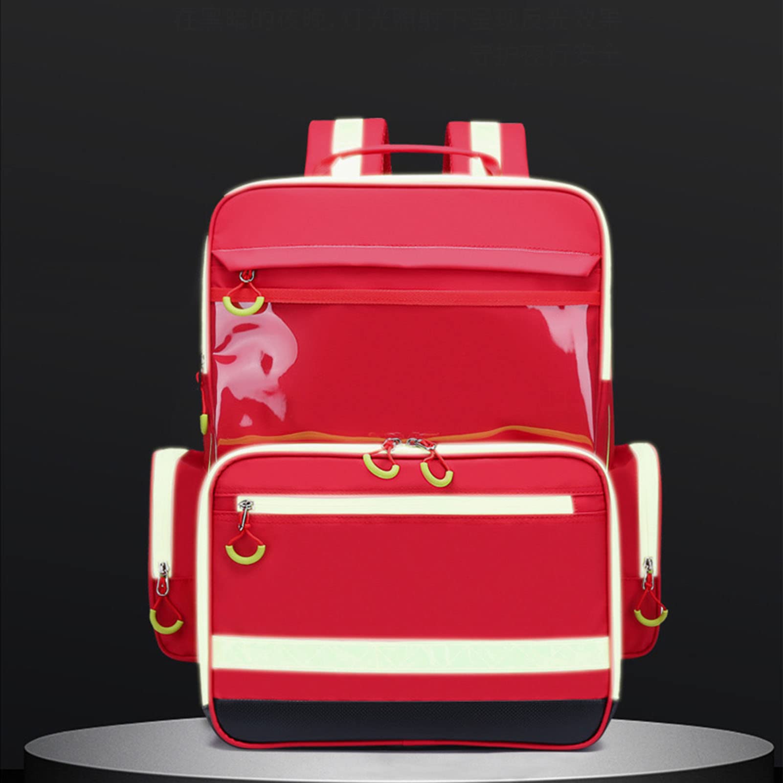 Bolsa para Emergencias Multiusos, Bolsa De Botiquín De Primeros Auxilios Portátil Vacía, Ideal para El Automóvil, El Hogar, El Campamento Y El Senderismo, Solamente La Bolsa