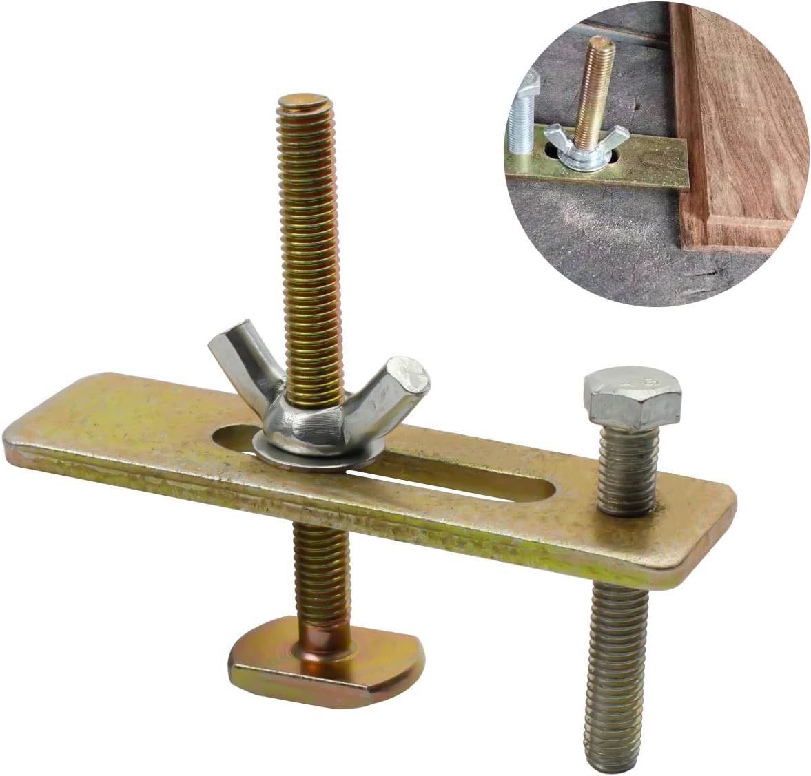 YFaith 100mm Schnellspann Niederhalter, Niederhalter Klemmen Unten