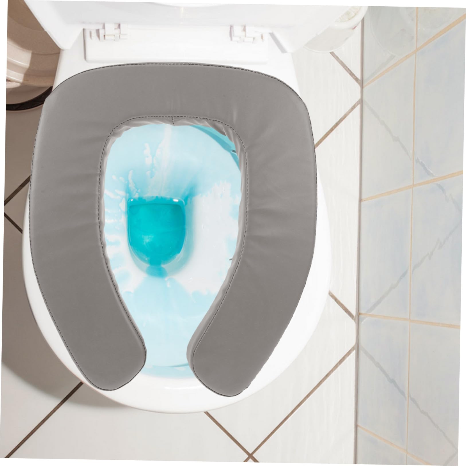 Rialzo Bidet per Anziani in Spugna Cuscino Morbido e Spesso per Bagno Domestico, Supporto Wc Confortevole e Resistente per Utilizzo Quotidiano