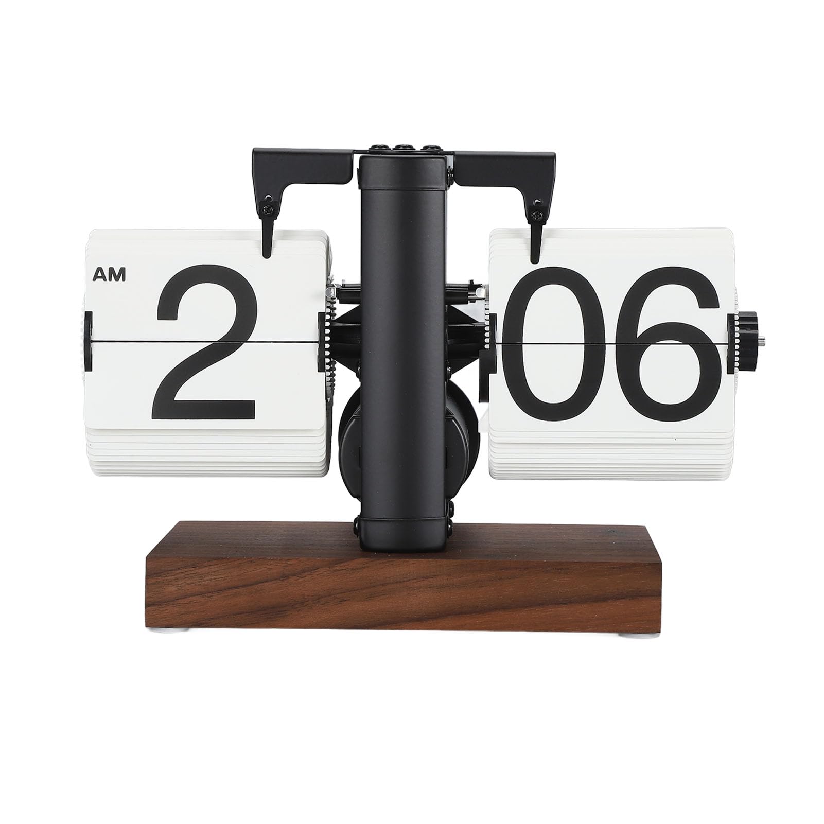 Chrees Digitale Flip-Uhr mit Großen Zahlen, Retro-Design (Schwarzer
