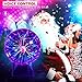 Flashmen Plasma Ball Lamp 6 inch Science Gift Touch & Sound Sensitive Plasma Globe for Bedroom Decor Lamp Novelty Present (Purple)
