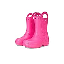 Crocs Handle It Rain Boot K, Stivali Unisex – Bambini e Ragazzi, Pink Crush, 30, 31 EU
