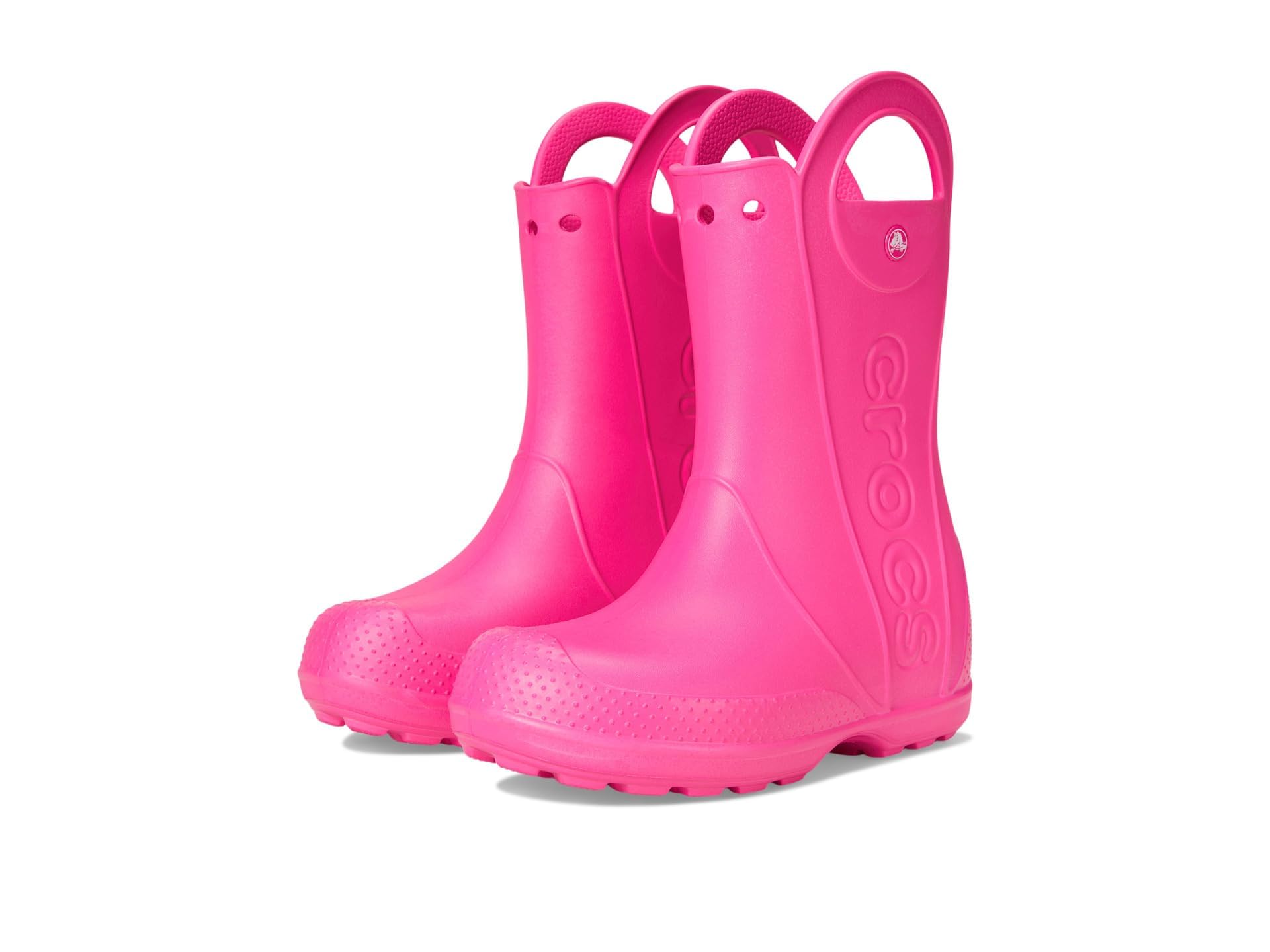 Bottes de Pluie Crocs Handle It pour Enfants - Pink Crush