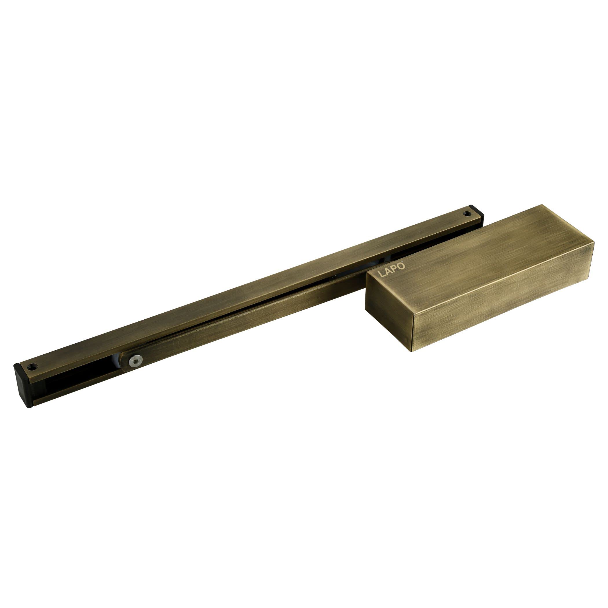 LAPO Heavy Duty Automatic Hydraulic Door Closer - Double Speed For Wood, Steel, Aluminium Doors Up To 100kg (Rose Gold) - View #9