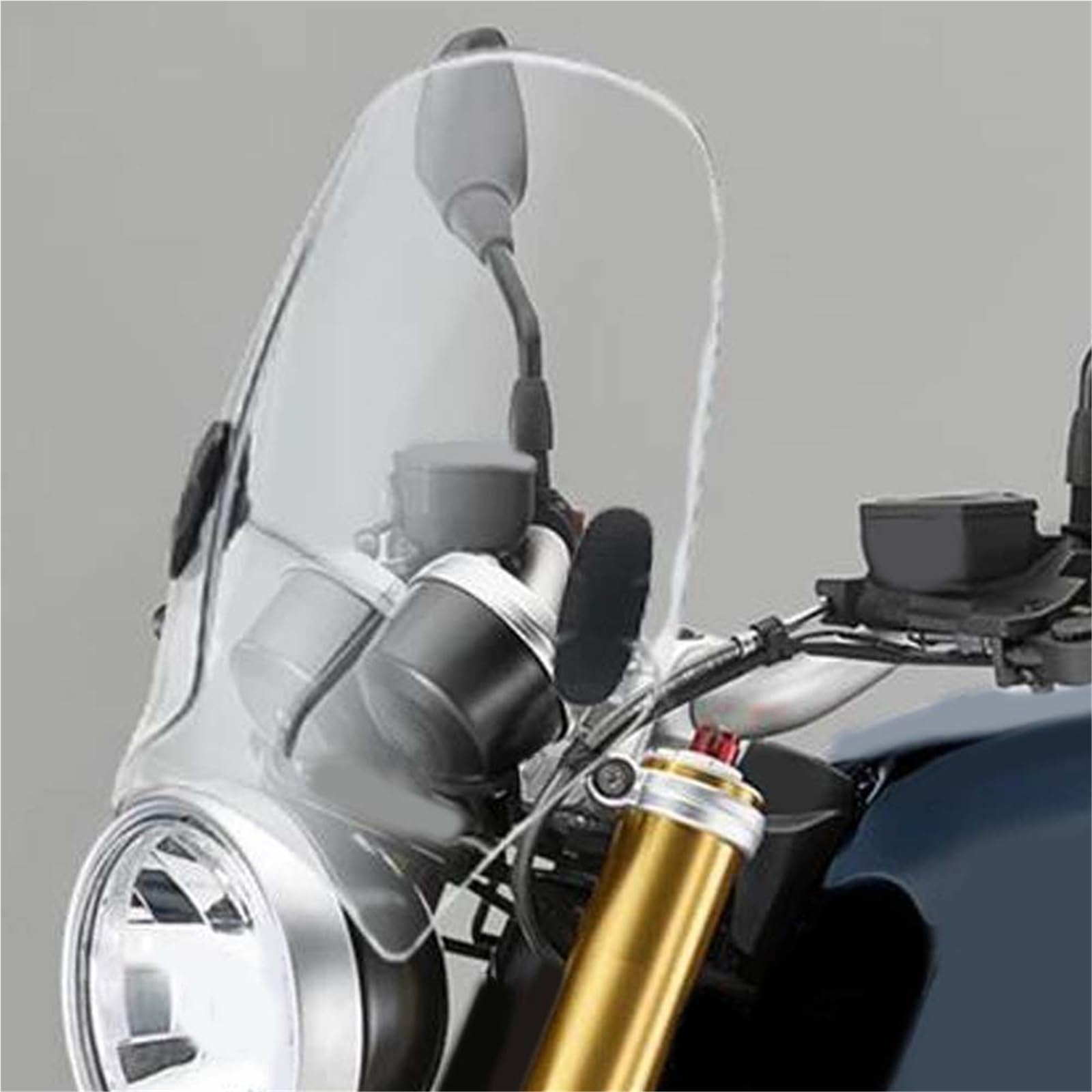 Pare-Brise De Moto pour Royal Enfield Bullet/Meteor/Classic 350 500 Interceptor 650 Continental GT535