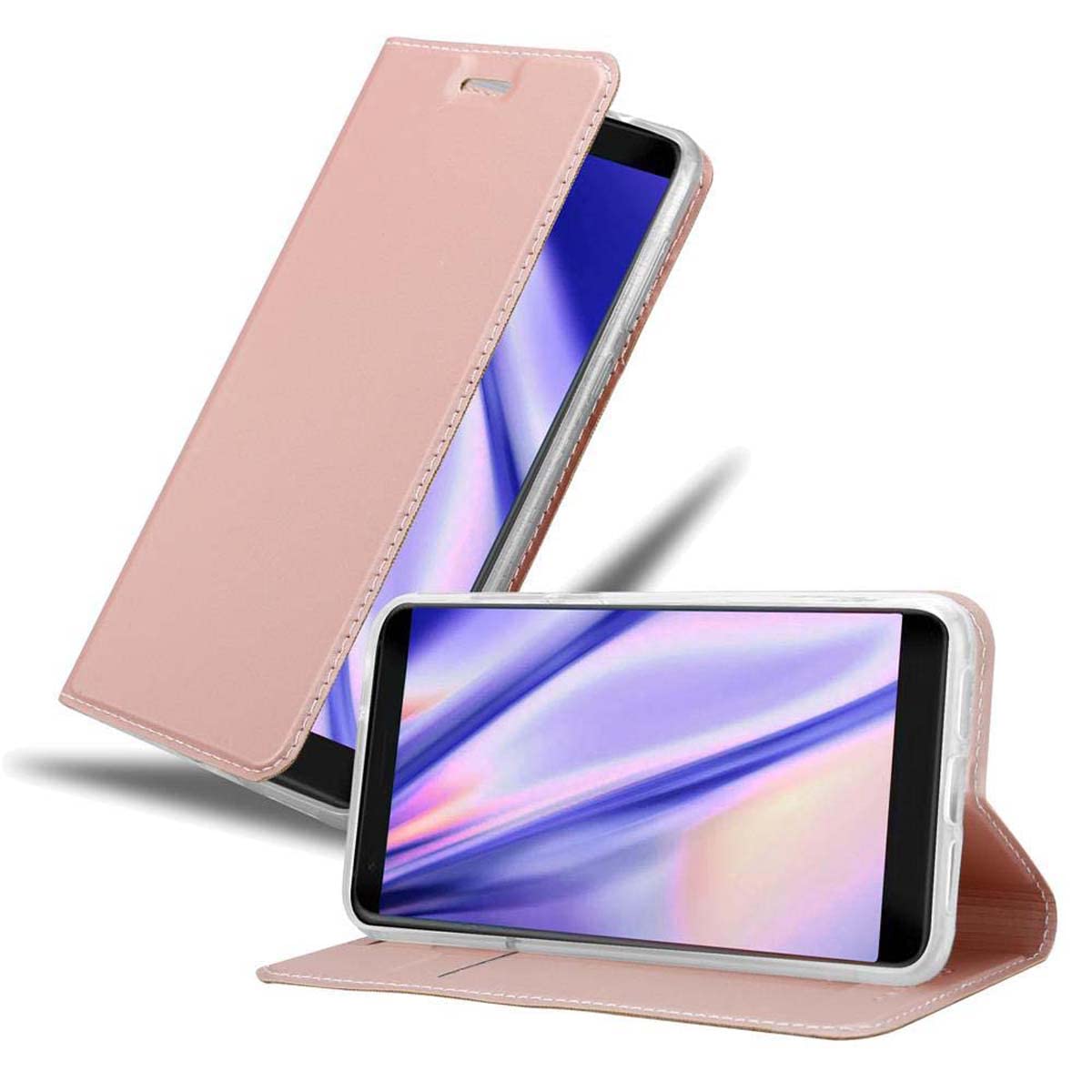 Custodia per ZTE Blade V9 Portafoglio Protettiva Flip Cover Libro