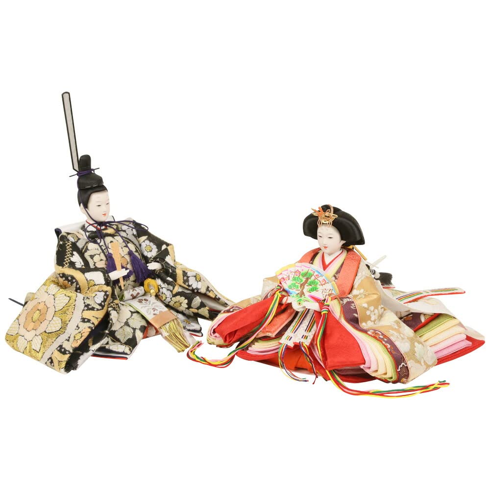 親王飾り 中 陶心雛 ひな人形/雛人形 桃の節句 ひな祭り 初節句 楽天市場】【2026年度分ご予約】雛人形 コンパクト ケース飾り