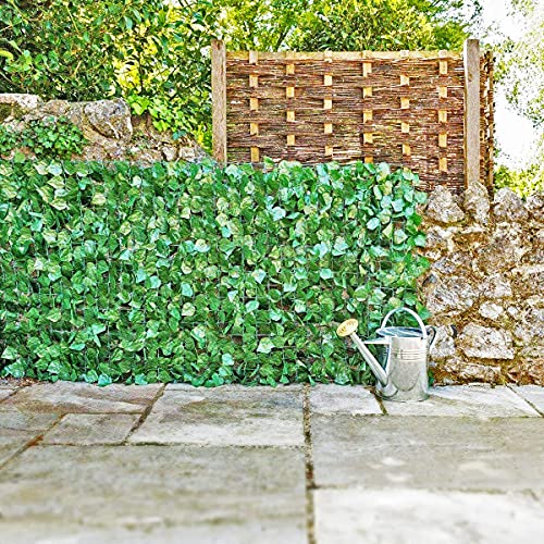 IVY 3m by 1M SD20256 Wall Artificial Ivy Leaf Hedge Screening Roll Garden Fence Balcony Privacy - Image 3