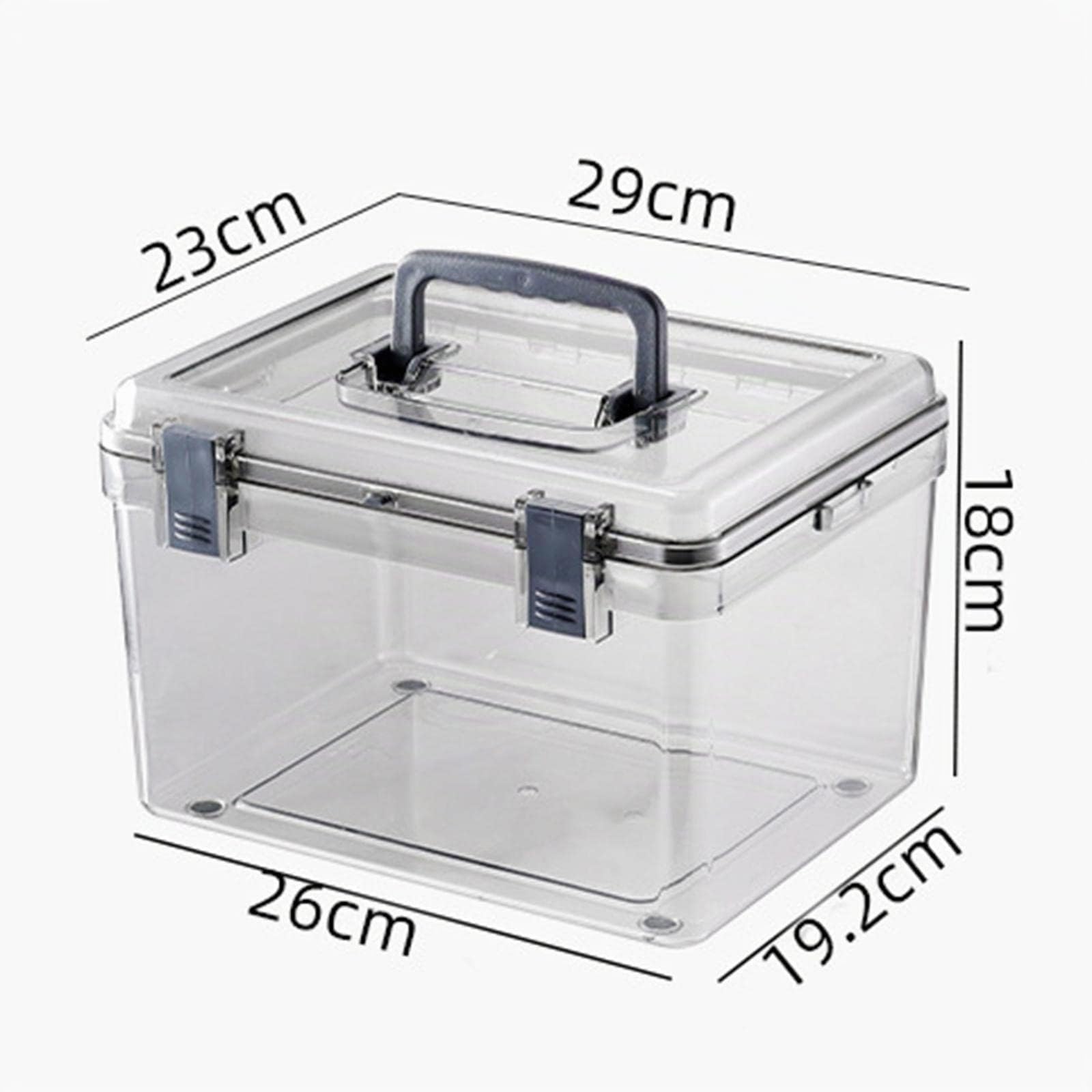 Estuche portátil para cámara con asa Caja Seca Impermeable Transparente Accesorios duraderos