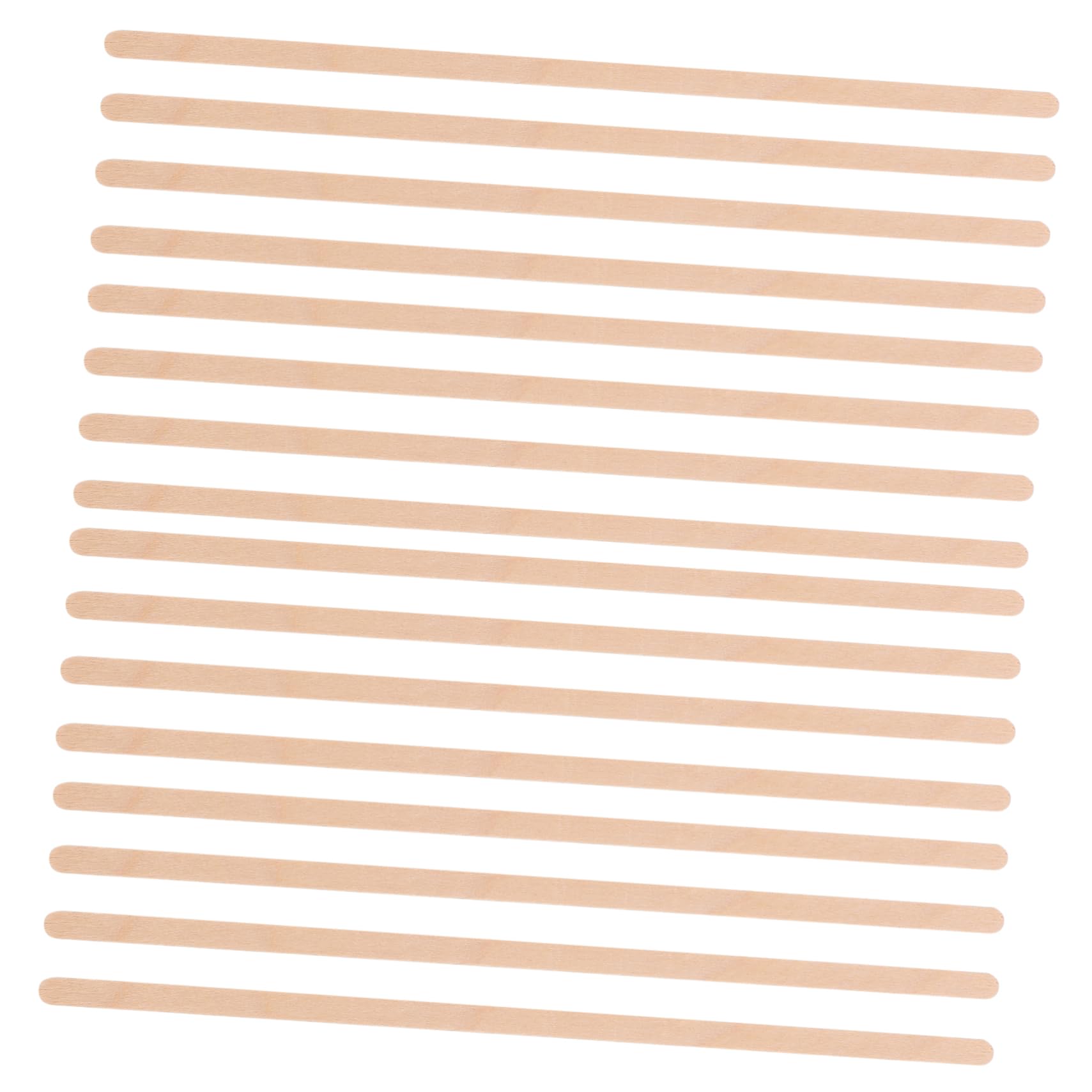 CANIGHT 150pcs Wooden Coffee Stirrer Sticks 14cm Sturdy Art Stirring Rod Black for Drinks Cocktails