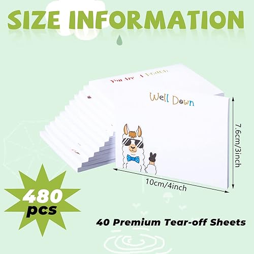 Miniatura 2 de 12 notas adhesivas inspiradoras de 3 x 4 pulgadas, juegos de bloc de notas motivacionales para profesores, regalos positivos para oficina,