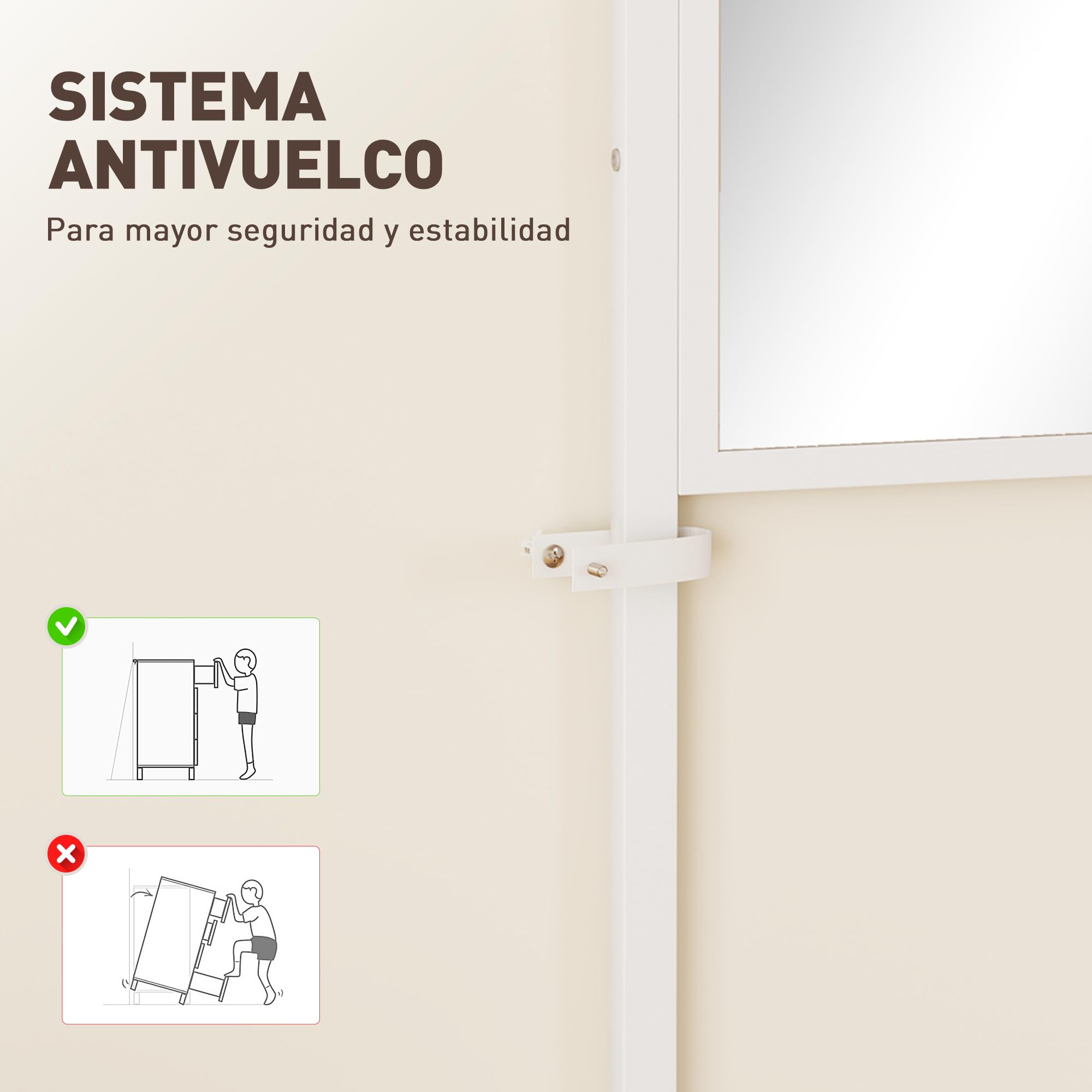 HOMCOM Perchero Zapatero con Espejo, 4 en 1, 98x34x186 cm, Madera Natural | Perchero Entrada Recibidor, 3 Estantes, Banco, 10 Ganchos Ajustables, Estilo Moderno, para Pasillo, Dormitorio, Salón