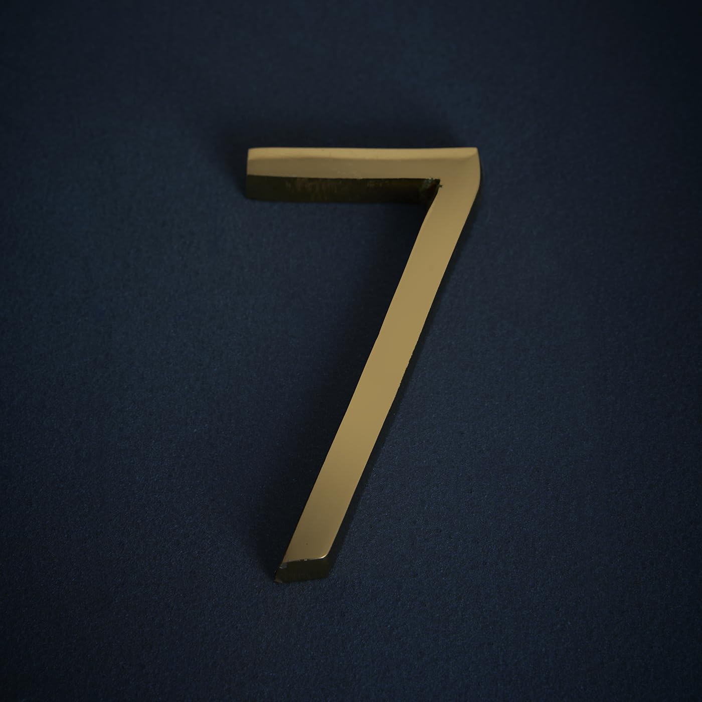 DecorTwist® House Numbers for Outside Main Gate Golden Door Numbers for Outdoor Gate Hostel Hotel Lodge Apartment College Library Rack Number Warehouse 4 Inch Height (Number 7) — Amazon image 5